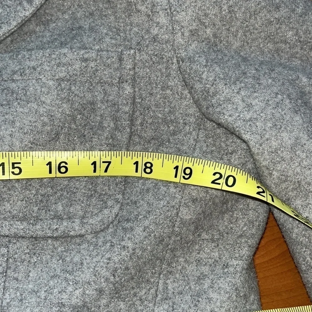 Andrea Viccaro women’s wool cashmere blend blazer jacket Size 12 - Picture 7 of 8